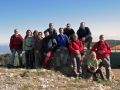 El grupo en la cima del Montemayor