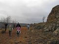 De vuelta de la visita a la cabaa de pastor