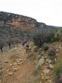 En direccin a los apriscos de Tvedas